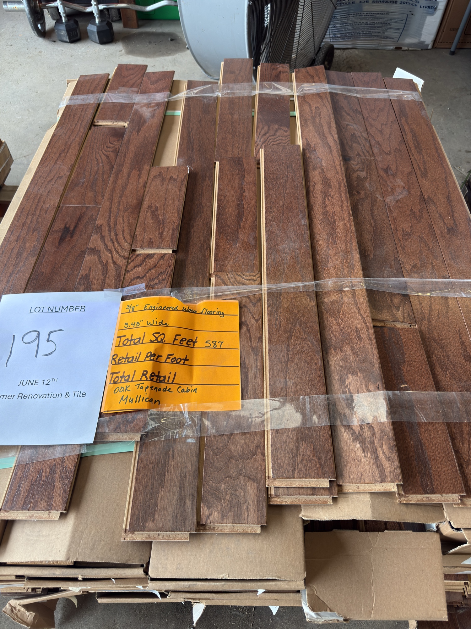 Summer Lumber, Flooring & Tile Auction featured photo 84