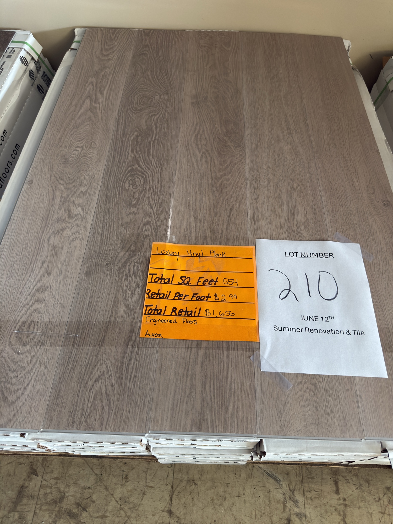 Summer Lumber, Flooring & Tile Auction featured photo 99