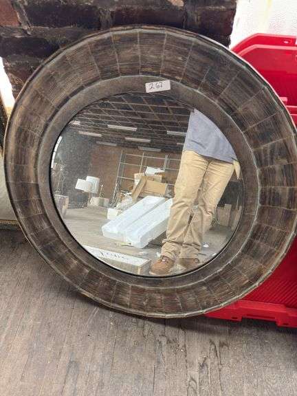 Large Oval Mirror