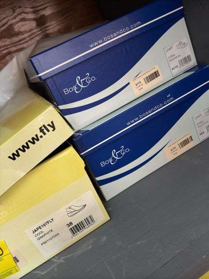 (8) Pairs of Fly & Bos Shoes