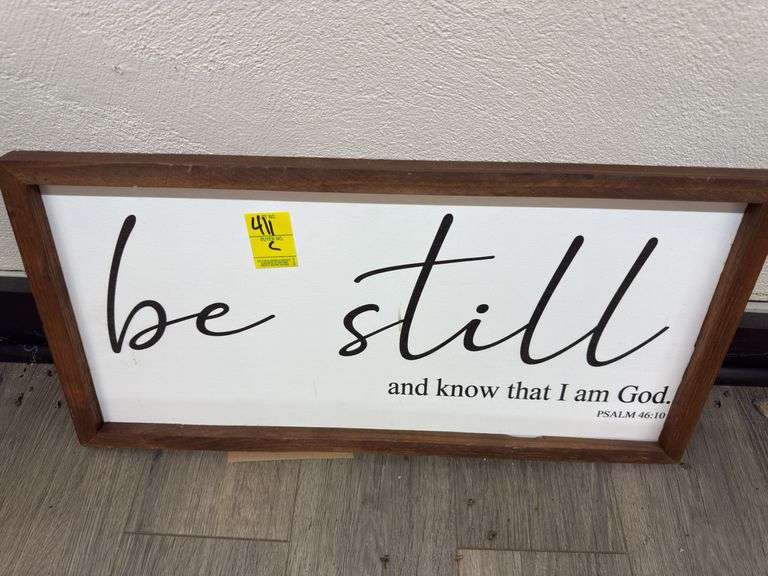 Be Still and Know that I am God Art