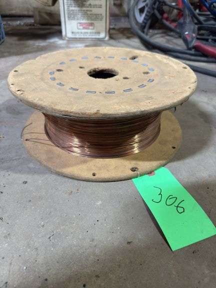 Spool Of Welding Wire 0.035” Fiber Spool image