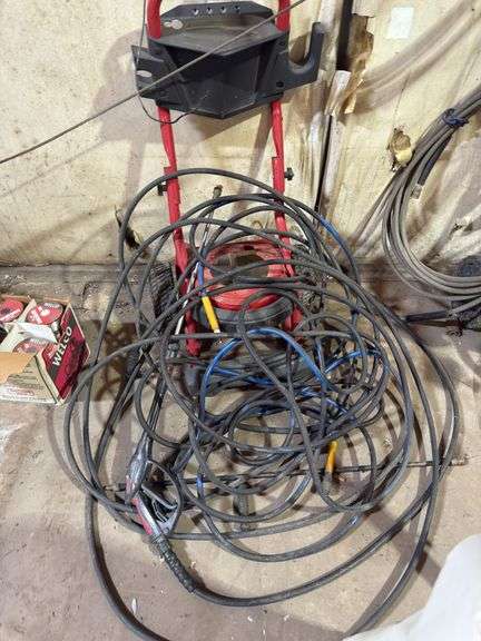 Pressure Washer Stand w/ Hose image