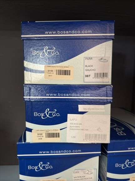 (13)Pairs of Bos & Co Shoes-