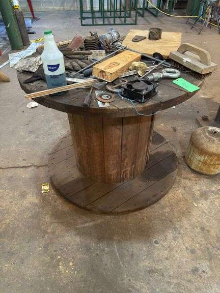 Wooden Wire Spool image