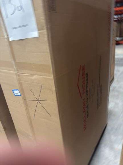 Holland House White Drawer Dresser w/Mirror - #26168-93