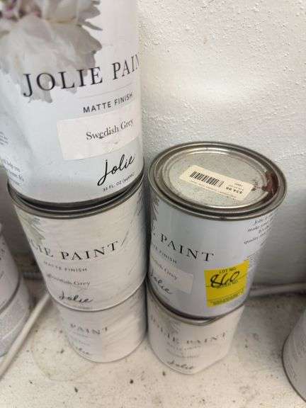 (5) Jolie Paint Swedish Gray Matte - 32oz