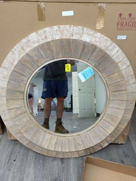 CG Megan Mirror 32x47 Champagne Gold
