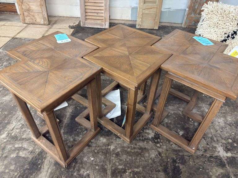 (3) Kyron Bunching Tables 17x17x18 image