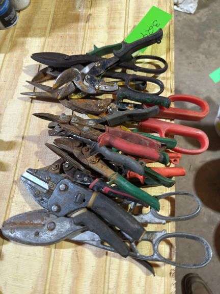 Lot of Tin Snips image
