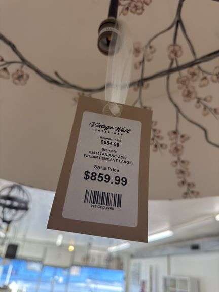 Bramble Wojan Pendant Large Light - 33in Diameter