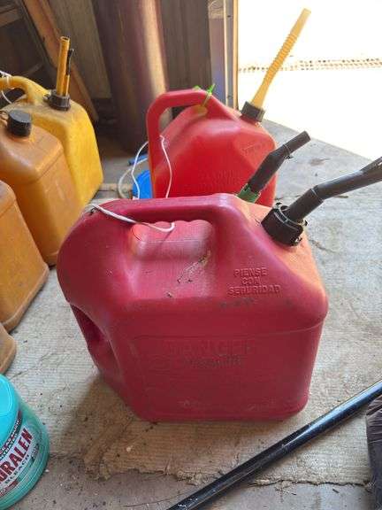 (3) Gas Cans image