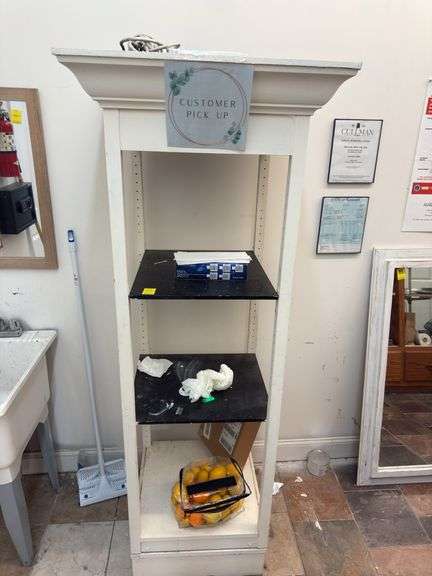 Wooden WhatNot Cabinet image