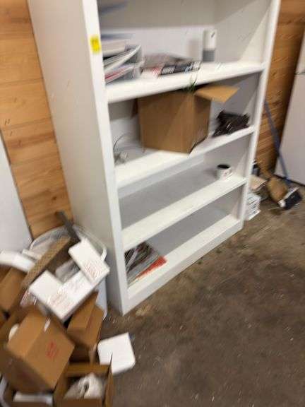 6.5ft Tall Wood Cabinet