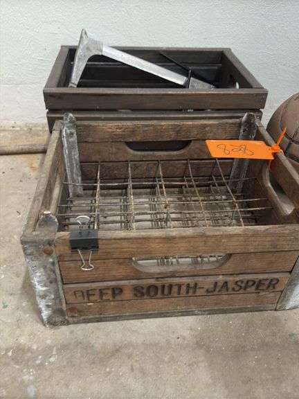 Vintage Wooden Crates