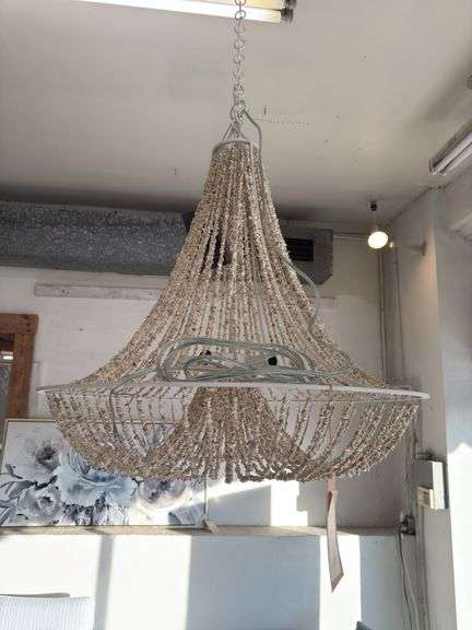 Gabby Home Elisa Chandelier 30x30x33.5 Coral White image