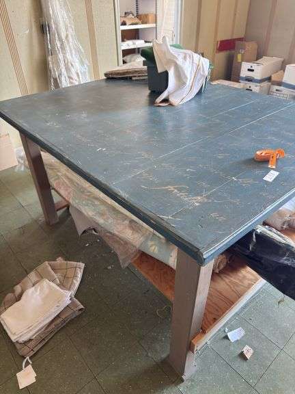 Fabric Table w/ Misc Fabric!