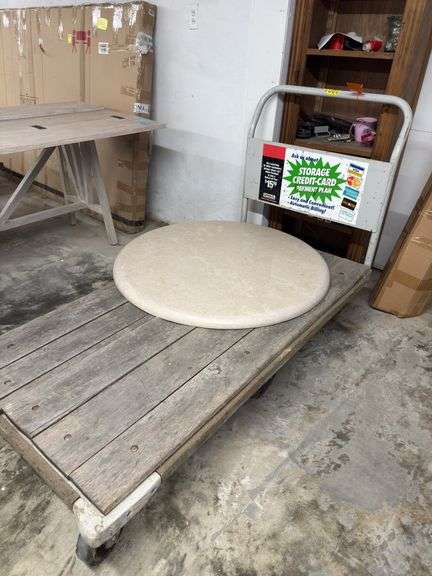 Heavy Duty Rolling Cart - 5ft x 3ft Approx image
