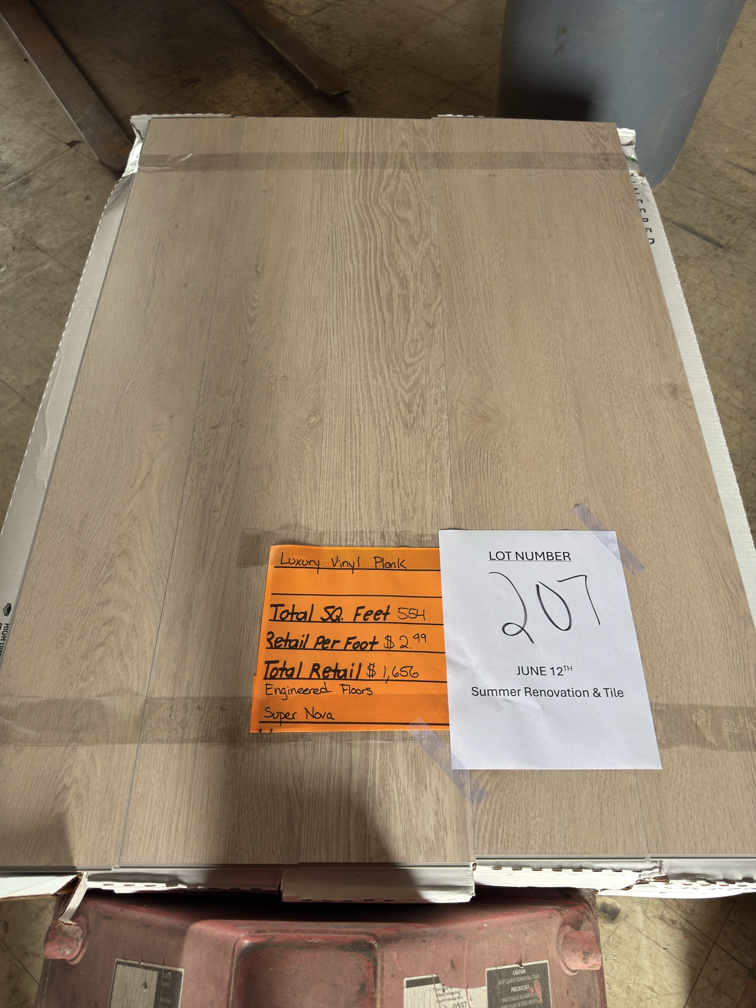 Summer Lumber, Flooring & Tile Auction featured photo 96