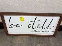 Be Still and Know that I am God Art