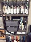 Wooden Shelving Unit w/ Samples