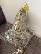 Metal Floral Hanging Light