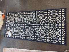 Mellie Stripe Woven Cotton Rug 2x3