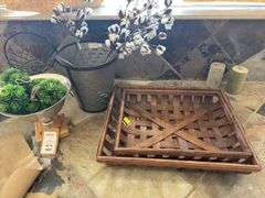 Misc Home Decor - Baskets & Galvanized Decor
