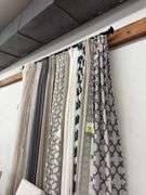 Curtains & Display Rod - Multiple Patterns