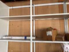 10ft Tall x 8ft Wide Shelf Unit w/ Decor - Adjustable Shelves