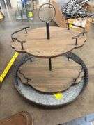 Galvanized Tray & Snack Tray