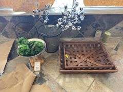 Misc Home Decor - Baskets & Galvanized Decor