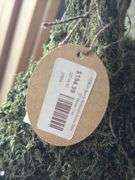 30in Bunny w/ Burlap & Mossy Twig