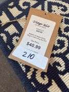 Mellie Stripe Woven Cotton Rug 2x3