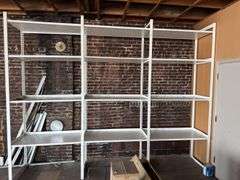 10ft Tall x 12ft Wide Shelf Unit Adjustable Shelves