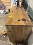 Honey Comb Mirror Front Server/Buffet