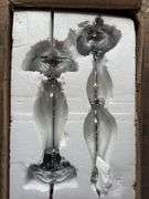 2/ silver glass lamp 57x36x31.5