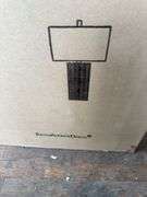 Platinum table lamp
