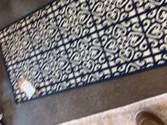Mellie Stripe Woven Cotton Rug 2x3