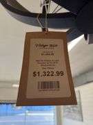 Polaris 8 Light Pendant 24inDx25inH Bronze/Wood