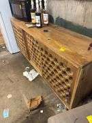 Honey Comb Mirror Front Server/Buffet