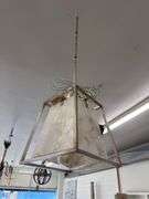 Gabby Home Stacey Chandelier Chanpagne Silver
