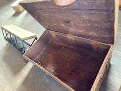 Rustic medal trunk