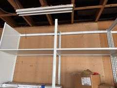 10ft Tall x 8ft Wide Shelf Unit w/ Decor - Adjustable Shelves