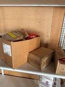10ft Tall x 8ft Wide Shelf Unit w/ Decor - Adjustable Shelves