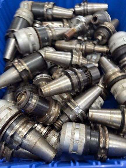 CNC Tool Holders, BT/CAT Taper, Steel, Approx. 35 Units