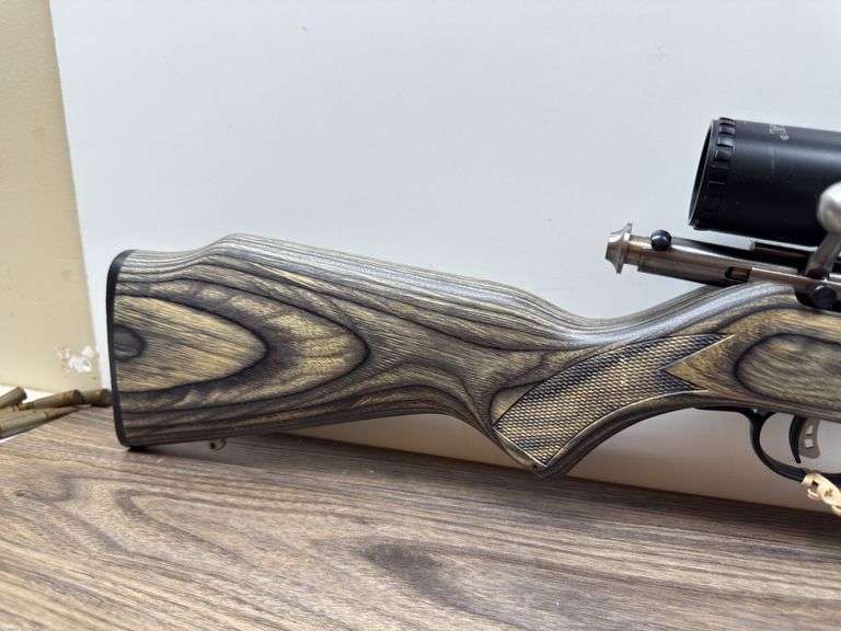 SAVAGE .17 Rifle w/ Bull Barrel with Scope (#12121638)
