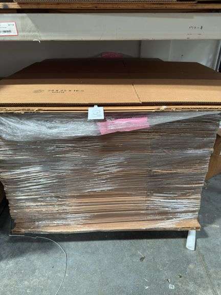 Pallet of 28x25x16.5 Boxes