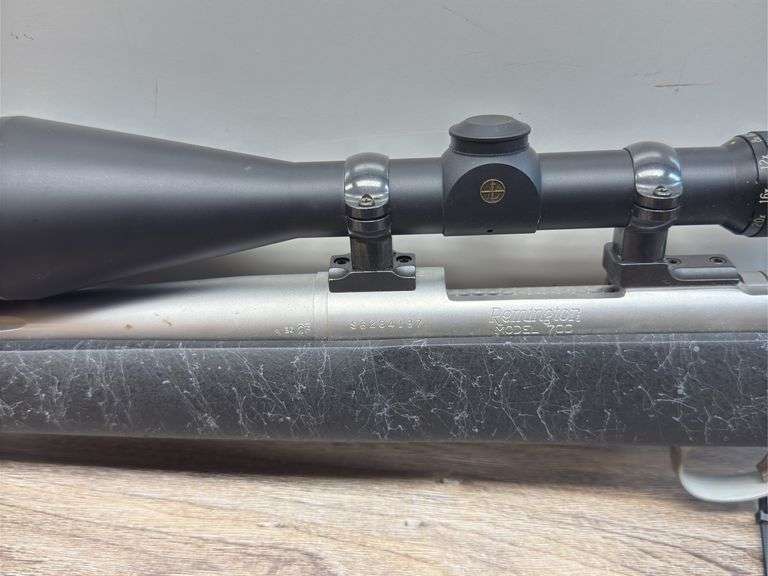 REMINGTON 700 .223 Rifle with LeuPold VARI-X 6.5x20-50mm & Fluted Bull Barrel (#S6264197)