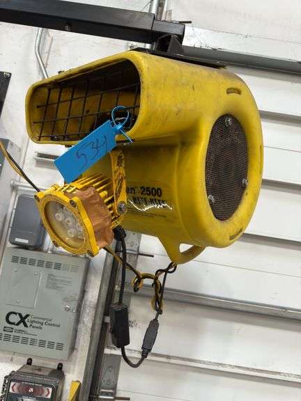 Rite Tite CoolMan 2500 - Trailer Fan - 3 Speed - FAN ONLY